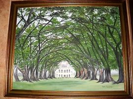 OAK ALLEY PAINTING