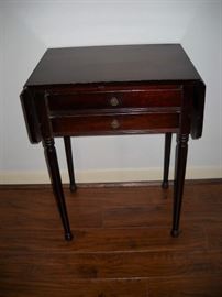 DROP LEAF SILVER FLATWARE CHEST