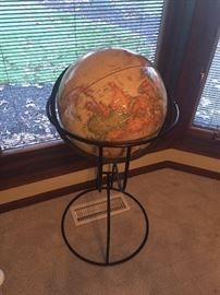 It is ...it's a globe! 