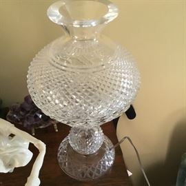 Vintage Waterford heavy crystal light. $375