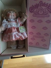 Porcelain Cabbage Patch doll