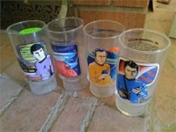 Star Trek Series Collector Glasses
