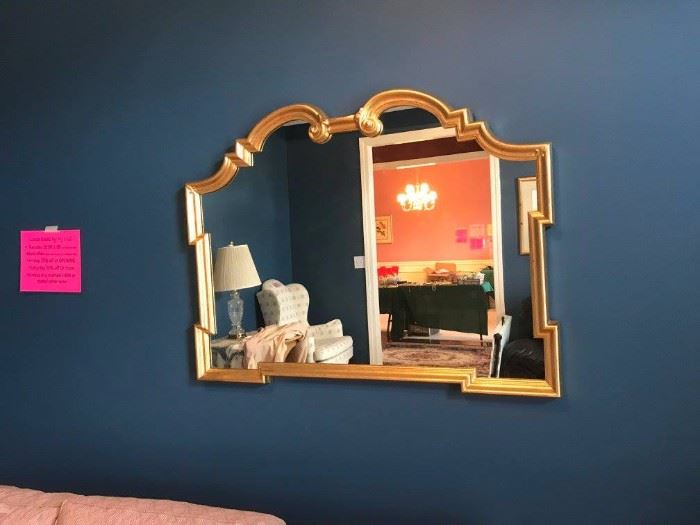 #12	Gold Mirror 42x30	 $50.00 
