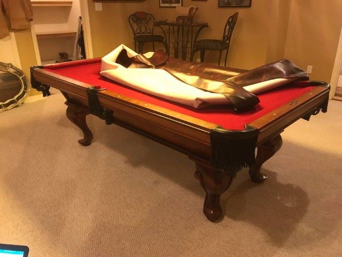#37	Division of Sterling Pool Table w/QA Legs - you move	 $2,000.00 

