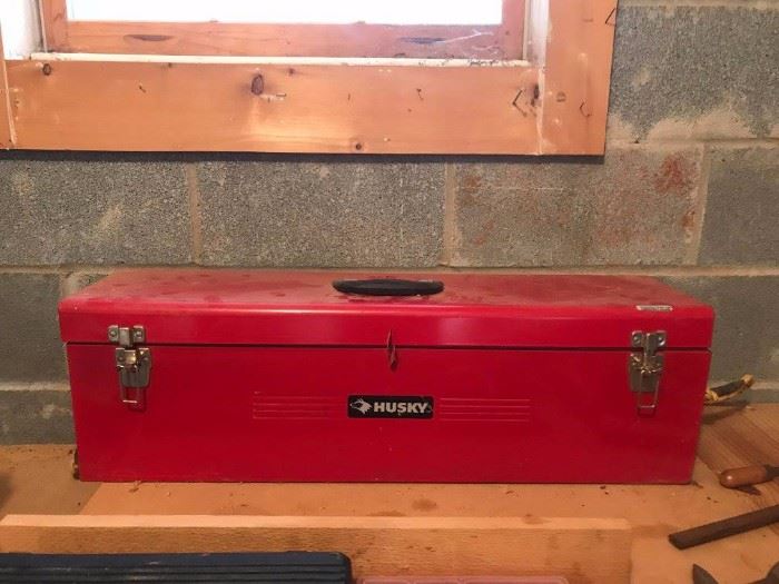 #43	Husky Red Tool Box	 $25.00 
