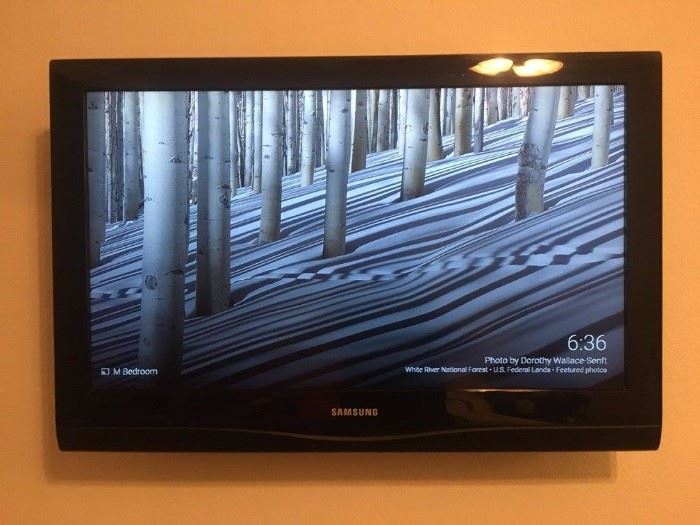 #65	35" Samsung Flat Screen TV	 $100.00 
