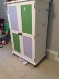 Pottery Barn entertainment cabinet