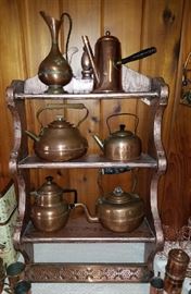 Copper Tea pots