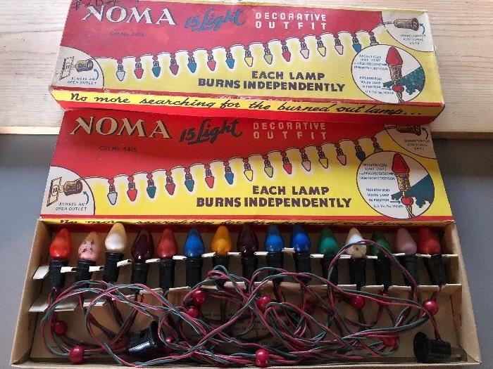 Vintage Noma Christmas Lights