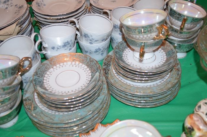 Royal Crown China Dessert Set,