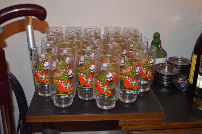 Christmas glasses