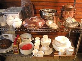 Shelves are full, and the racks are for sale too.