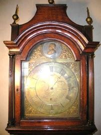 Close-up of Mid 1800's Grand Father Clock