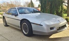 1987 Pontiac Fierro GT, 53,000 miles, Automatic, Power Windows and very clean.
