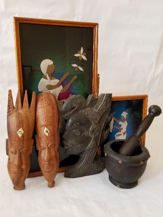 Collection of Wooden African Carvings & Arhttp://www.ctonlineauctions.com/detail.asp?id=662232