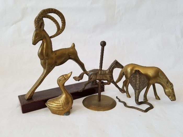  Brass Animal Figurines  http://www.ctonlineauctions.com/detail.asp?id=661843