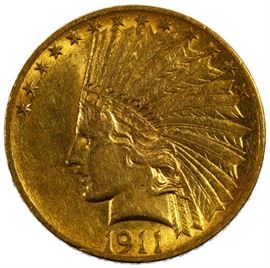 1911 10 Gold AU