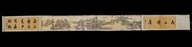 Chinese Printed Landscape Scroll