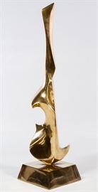 Leonardo Nierman Mexican b.1932 Music 21 Bronze Sculpture