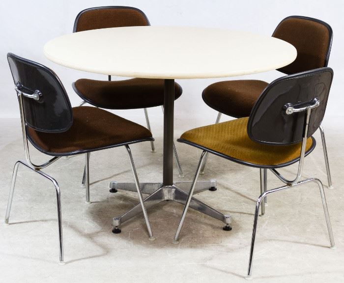 MCM Table and Chair Set by Herman Miller
