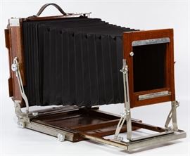 Signed L.F. Deardorff Sons 8x10 Large Format Camera