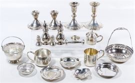 Sterling Silver Hollowware Assortment