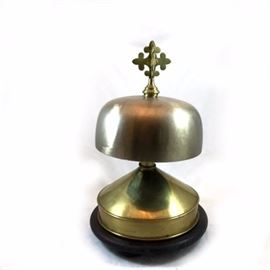 Brass Church Sanctus Bell with Hammer
