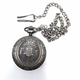Reagan Library Seal Pocket Watch and Chain