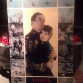 Clara Bow "Wings" Oversized Mounted Poster