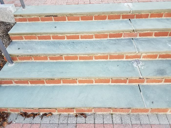 Blue Stone Stair Treads