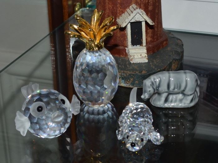 Swarovski crystal figurines