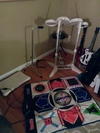 Many Fun Electronic Games including Let's Dance and Wii Fit