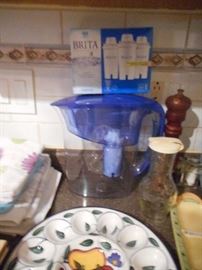 Brita  pitcher with extra filters