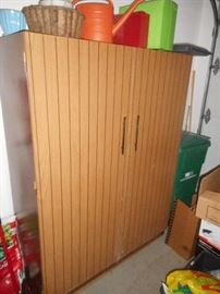 storage cabinet for hanging items