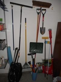 basic yard tools