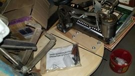 Sewing machine used for leather work