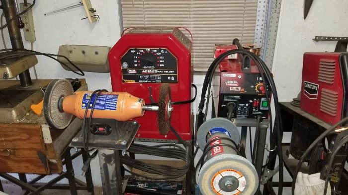 Grinders and multiple welders