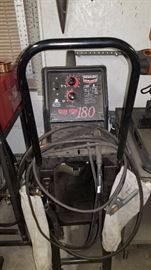 Welder on cart