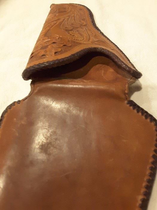 Tooled holster