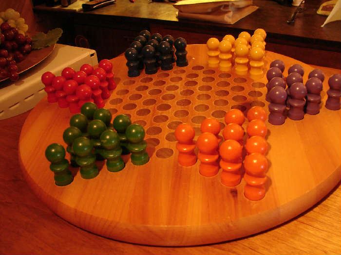 Large Chinese Checkers game