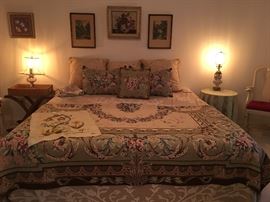 King coolmax foam mattress, box & frame