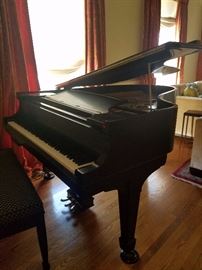 1911 Antique Steinway Piano w Electric Music Player  56Wx70Dx39H