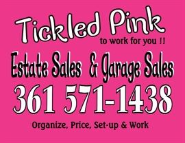 LOOK for the PINK SIGNS!