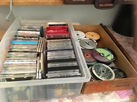 Cd's & VHS tapes