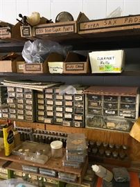 Parts & Pieces & tools for musical instrument repairs
