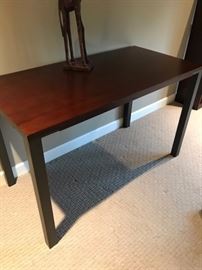 Crate and Barrel Desk or Table 24" x 48" Metal base with wood top...$125