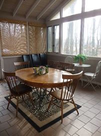 small table and chairs