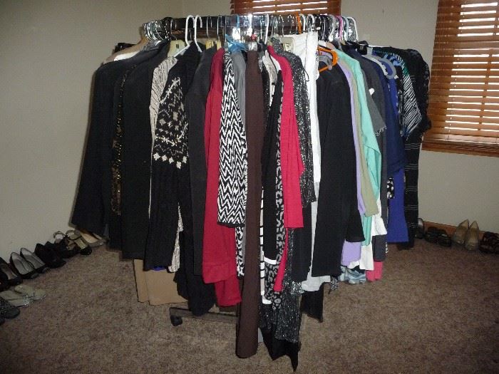 Ladies dress clothes -mostly  Size L to  3 x