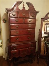 Highboy dresser
