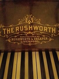 The Rushworth Piano, manufactured by Rushworth & Draper, Liverpool, England.